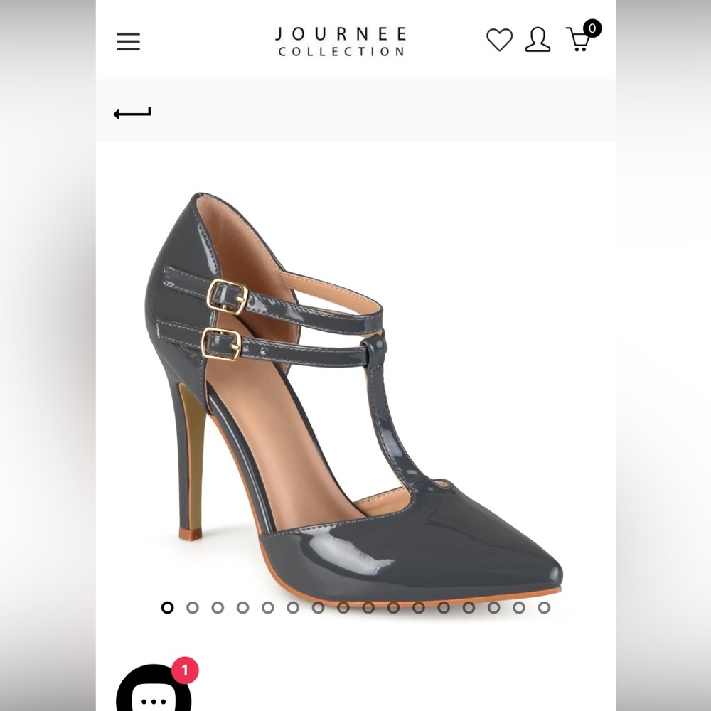 Journee collection heel- new never worn. Size 8.5